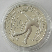 Italien 10 Euro 2005 Olympia Turin Eisschnelllauf