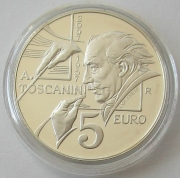 San Marino 5 Euro 2007 Arturo Toscanini