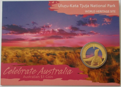 Australia 1 Dollar 2012 Celebrate Australia Uluṟu-Kata Tjuṯa National Park