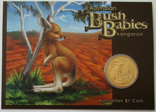 Australien 1 Dollar 2011 Bush Babies Kangaroo