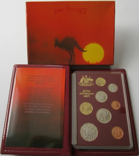 Australia Proof Coin Set 1989