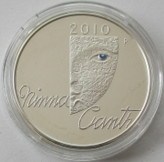 Finland 10 Euro 2010 Minna Canth Silver Proof