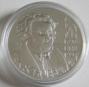 Austria 25 ECU 1997 Composers Franz Schubert Silver