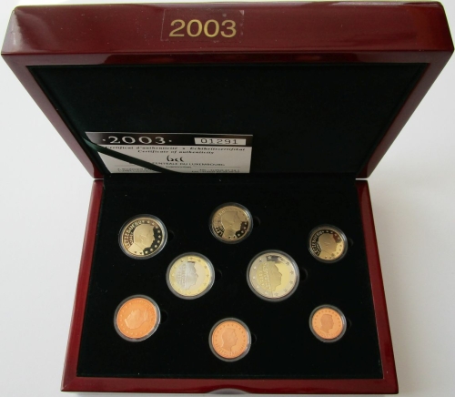 Luxembourg Proof Coin Set 2003