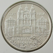 Austria 10 Euro 2007 Stift Melk Silver BU