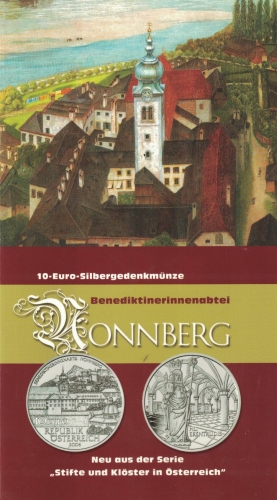 Österreich 10 Euro 2006 Stift Nonnberg BU