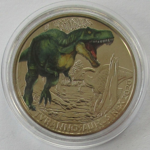 Austria 3 Euro 2020 Dinosaurs Tyrannosaurus Rex
