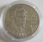 Austria 5 ECU 1997 Composers Franz Schubert