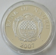 Nauru 10 Dollars 2007 Pope John Paul II Santo Subito 1 Oz...