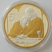 Vatican 10 Euro 2023 Twelve Apostles St. John Silver Gilded