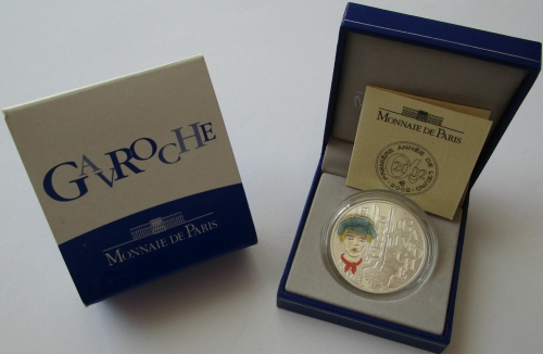 Frankreich 1,50 Euro 2002 Victor Hugo Gavroche