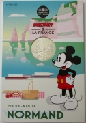 France 10 Euro 2018 Mickey Mouse Pique-Nique Normand Silver