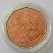 Österreich 5 Euro 2017 Neujahr 150 Jahre Donauwalzer