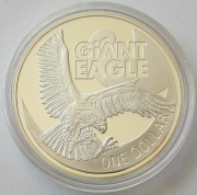 Neuseeland 1 Dollar 2009 Giant Eagle (lose)