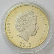 Cook Islands 10 Dollars 2012 Olympics Rio de Janeiro Silver