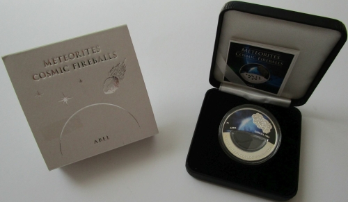 Fiji 10 Dollars 2012 Meteorites Cosmic Fireballs Abee