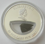 Fiji 10 Dollars 2012 Meteorites Cosmic Fireballs Abee