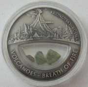 Fiji 10 Dollars 2013 Volcanoes Breath of Fire Kronotsky...