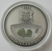 Fiji 10 Dollars 2013 Volcanoes Breath of Fire Kronotsky