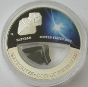 Fiji 10 Dollars 2012 Meteorites Cosmic Fireballs Brenham