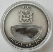 Fiji 10 Dollars 2013 Volcanoes Breath of Fire Avacha