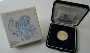 Vatican 5 Euro 2022 Twelve Apostles St. Peter Silver Gilded