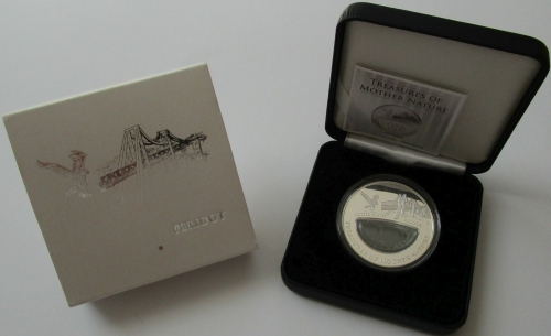Fiji 1 Dollar 2012 Treasures of Mother Nature USA Peridot