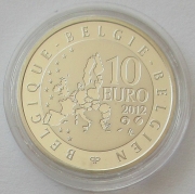 Belgien 10 Euro 2012 Europastern Paul Delvaux (lose)