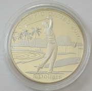 Salomonen 5 Dollars 2015 Olympia Rio de Janeiro Golf