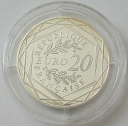 France 20 Euro 2020 Jacques Chirac Silver
