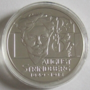 Sweden 20 ECU 1996 August Strindberg Silver