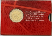 Litauen 2 Euro 2022 100 Jahre Basketball BU