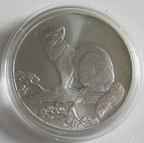 Russland 3 Rubel 1995 Zobel