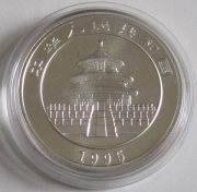 China 10 Yuan 1995 Panda Shanghai Mint (Großes Datum)