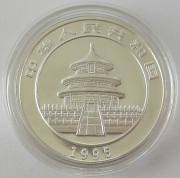 China 10 Yuan 1995 Panda Shanghai Mint (Großes Datum)