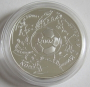 Russia 3 Roubles 2002 Football World Cup in Japan & South Korea 1 Oz Silver