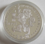 Netherlands 2 ECU 1995 Sail in Amsterdam Sagres Silver