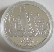 Netherlands 2 ECU 1995 Sail in Amsterdam Tjotter Silver