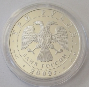 Russia 3 Roubles 2009 EAEC Tales 1 Oz Silver