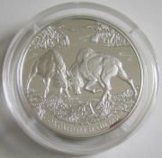 Russland 25 Rubel 2015 Tiere Elch