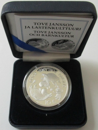 Finnland 10 Euro 2004 Tove Jansson PP