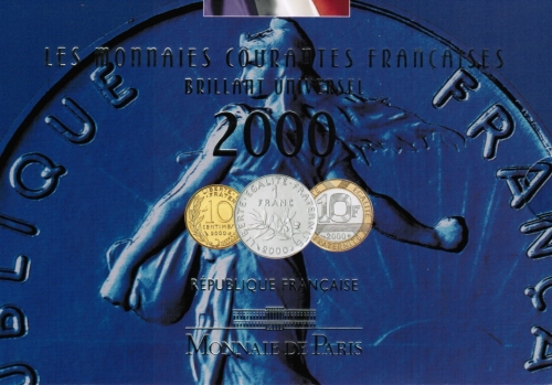 Frankreich KMS 2000 Franc