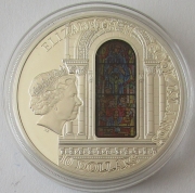 Cook Islands 10 Dollars 2014 Windows of Heaven Sacré-Cœur de Montmartre in Paris Silver
