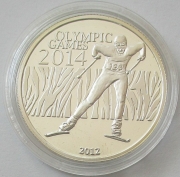 Kamerun 1000 Francs 2012 Olympia Sochi Skilanglauf