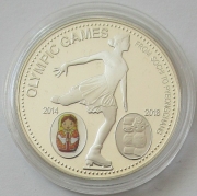Laos 1000 Kip 2018 Olympia Pyeongchang Eiskunstlauf #2