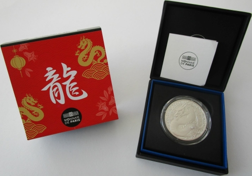 Frankreich 10 Euro 2024 Lunar II Drache