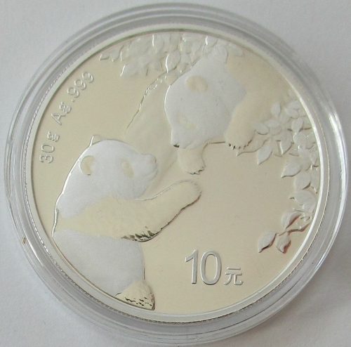 China 10 Yuan 2023 Panda Silver