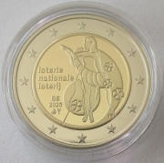 Belgien 2 Euro 2025 90 Jahre Nationallotterie PP