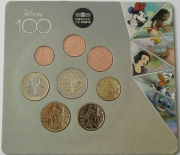 France Coin Set 2023 100 Years Disney