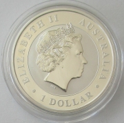 Australien 1 Dollar 2018 Koala Lunar Hund Privy